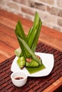 Pandan leaf chicken Royalty Free Stock Photo