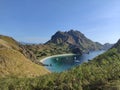 Pandar island labuan bajo indonesia Royalty Free Stock Photo
