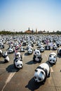 1600 Pandas campaign start showcase at Sanam Luang Bangkok by WWF