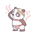 Pandas Joyful Inline Skating Experience