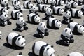 Pandas. No one will pass by Royalty Free Stock Photo