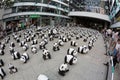 1600 Pandas World Tour in Hong Kong Royalty Free Stock Photo