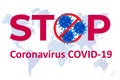 Pandemic Chinese coronavirus COVID-19. Coronavirus outbreak, coronaviruses influenza as dangerous flu strain cases as a