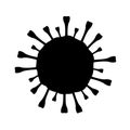 Pandemic Corona virus covid-19 icon