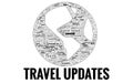 Pandemic Coronavirus Covid-19 Omicron Outbreak Travel News and Updates Header