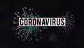 Pandemic Coronavirus Disease 2019 - Covid-19 - Virus under the microscope. Virology, blood cells. Is coronavirus mutating into