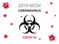 Pandemic Novel Virus Outbreak 2019-nCoV Sign & Symbol