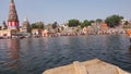 PANDHARPUR TEMPLE IN BHIMA RIVER