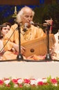 PANDIT JASRAJ PERFORMING AT STAGE