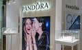 Pandora jewelry store in in Queen Victoria Building. Pandora is a company that designs, manufactures and markets charms.