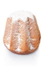 Pandoro, Christmas cake with icing sugar Royalty Free Stock Photo