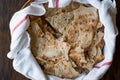 Pane Carasau Crispy Flatbread From Sardinia. Thin Bread