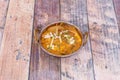 Paneer tikka masala is an Indian dish of marinated paneer cheese served