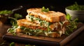 Paneer Tikka Sandwich