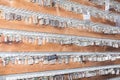 Panel keys to a locksmith Royalty Free Stock Photo