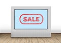 Panel with sale Royalty Free Stock Photo