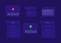 Panel UI elements kit