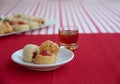 Panellets, A Typical Pastry Of Catalonia, Spain, In All Saints Holiday Royalty Free Stock Photo