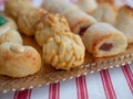 Panellets, A Typical Pastry Of Catalonia, Spain, In All Saints Holiday Royalty Free Stock Photo