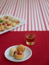 Panellets, A Typical Pastry Of Catalonia, Spain, In All Saints Holiday Royalty Free Stock Photo