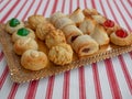 Panellets, A Typical Pastry Of Catalonia, Spain, In All Saints Holiday Royalty Free Stock Photo