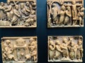 Panels of ivory casket the Crucifixion of Christ Late Roman AD 420