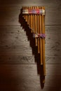 Panflute Royalty Free Stock Photo