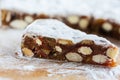 Panforte, the traditional cake of Siena, Italy