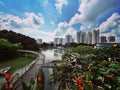 Pang Sua pond at Bukit Panjang Royalty Free Stock Photo