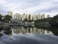 Pang Sua Pond at Bukit Panjang, Singapore Royalty Free Stock Photo