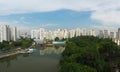 Pang Sua Pond in Bukit Panjang, Singapore Royalty Free Stock Photo