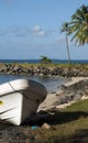 Panga boats North End Big Corn Island Nicaragua Royalty Free Stock Photo