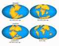 Pangea, Laurasia, Gondwana