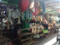Pangkalpinang, Bangka Belitung, Indonesia. Activity in traditional market in Pasar Pagi Morning market