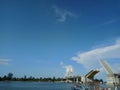 the golden bridge or the JEMBATAN EMAS, Bangka Belitung.