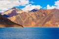 Pangong Tso, beautiful Himalayan lake, Ladakh, Northern India