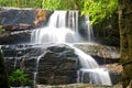 Pangsida Paradise Waterfall Royalty Free Stock Photo