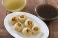 Pani Puri, Golgappe, Chat item, India Royalty Free Stock Photo