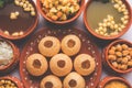 Pani Puri is Indian chat item Royalty Free Stock Photo