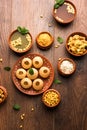 Pani Puri is Indian chat item Royalty Free Stock Photo