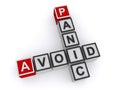 Panic avoid word blocks