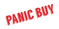 Panic Buy rubber stamp