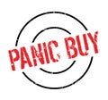 Panic Buy rubber stamp