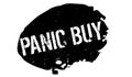 Panic Buy rubber stamp