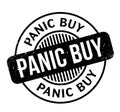 Panic Buy rubber stamp