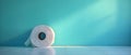 Panic Buying Causes Toilet Paper Shortages Amid Coronavirus Supply Chain Challenges. Concept Supply