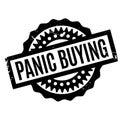 Panic Buying rubber stamp