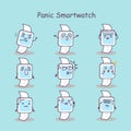 Panic cartoon smart watch