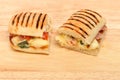 Panini on a board