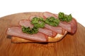 Ham snack Royalty Free Stock Photo